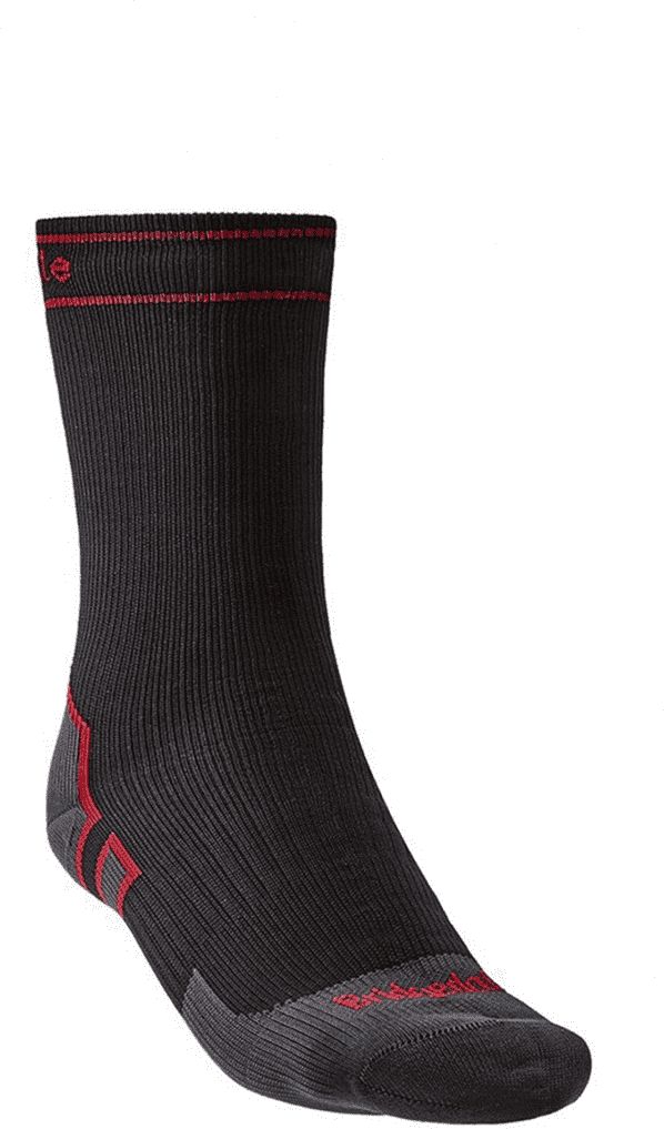 Bridgedale Skarpety Bridgedale wodoodporne StormSock Heavy Boot - black/red 48+