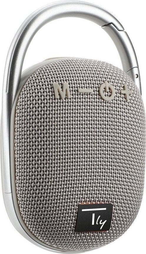 Głośnik Techly Głośnik Techly Bluetooth 5.3 5W TWS LED/MP3/USB/TF szary