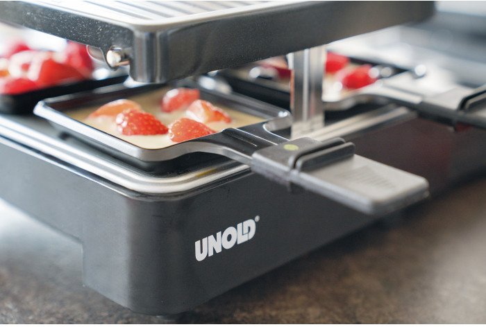Unold 48755 grill raclette 8 os. 1300 W Czarny