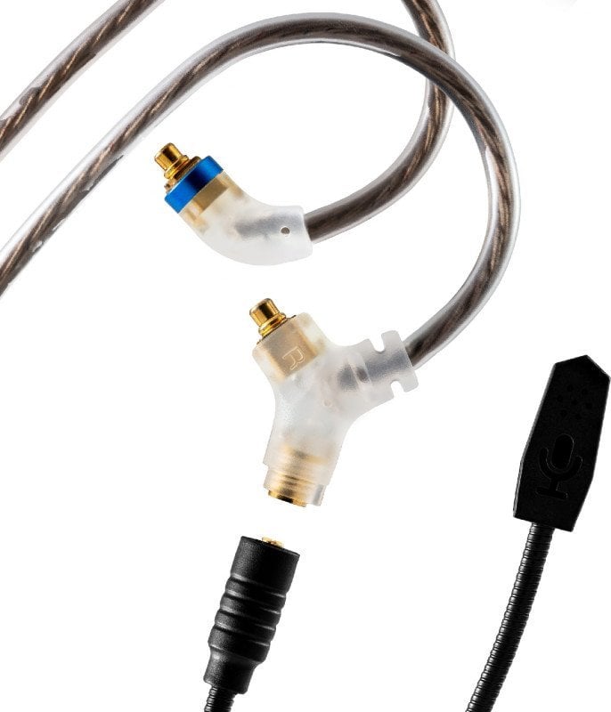 Kinera Kinera GRAMR - Kabel MMCX z mikrofonem + Adapter Lightning