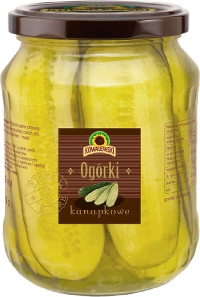 KOWALEWSKI Kowalewski Ogórek kanapkowy 720 g