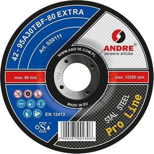 TARCZA DO CIĘCIA ANDRE EXTRA 42 125 x 2,5 mm 1szt