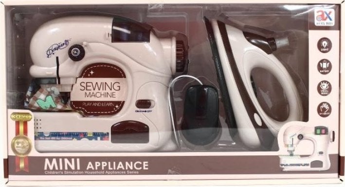 Dromader Maszyna do szycia+żelazko na baterie 6756A 08748