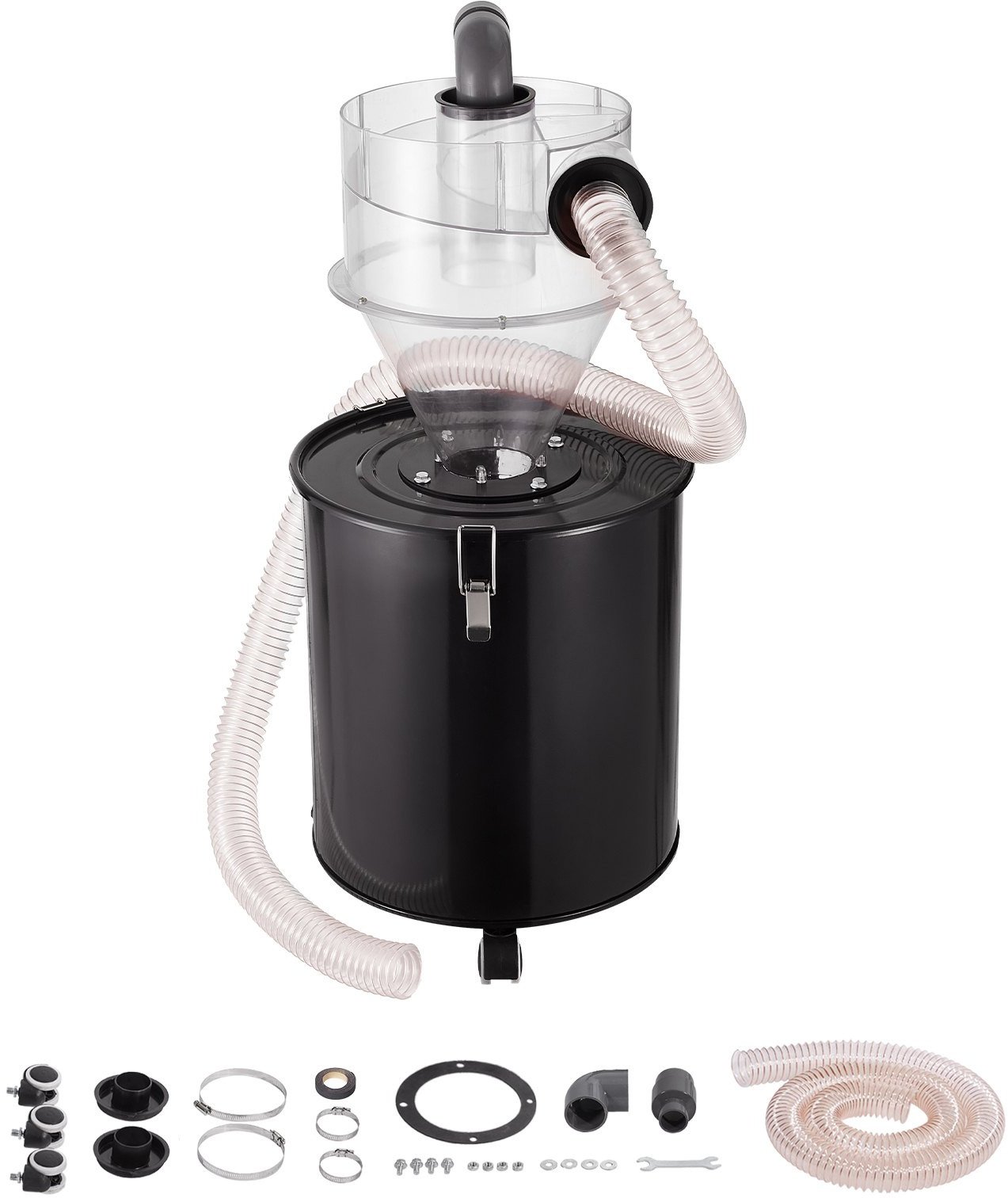 Separator cyklonowy do pyłu pyłów budowlanych przemysłowy 50L