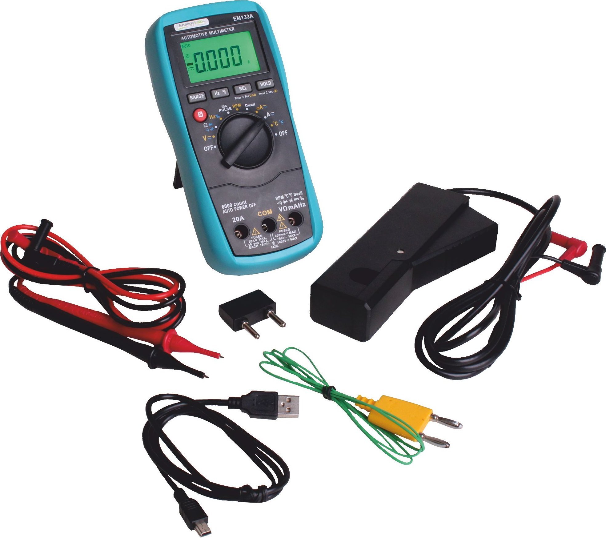 EnergyLab Multimetr samochodowy EM133A