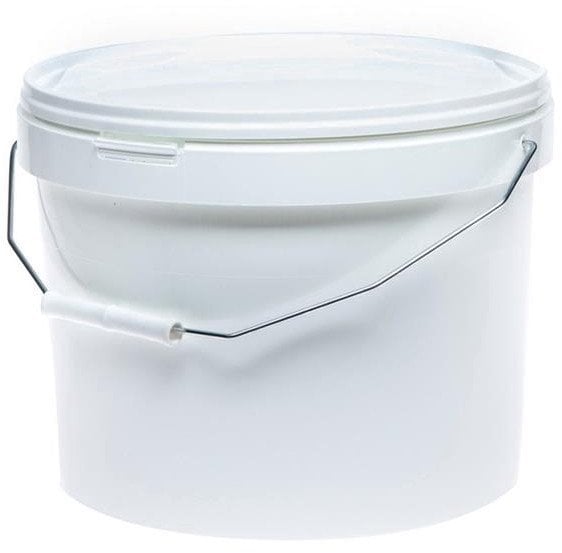 BUCKET PLASTIC FOOD WITH COVER 11.3L