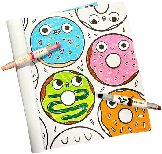 Kredki Dwustronne Double Up 6szt