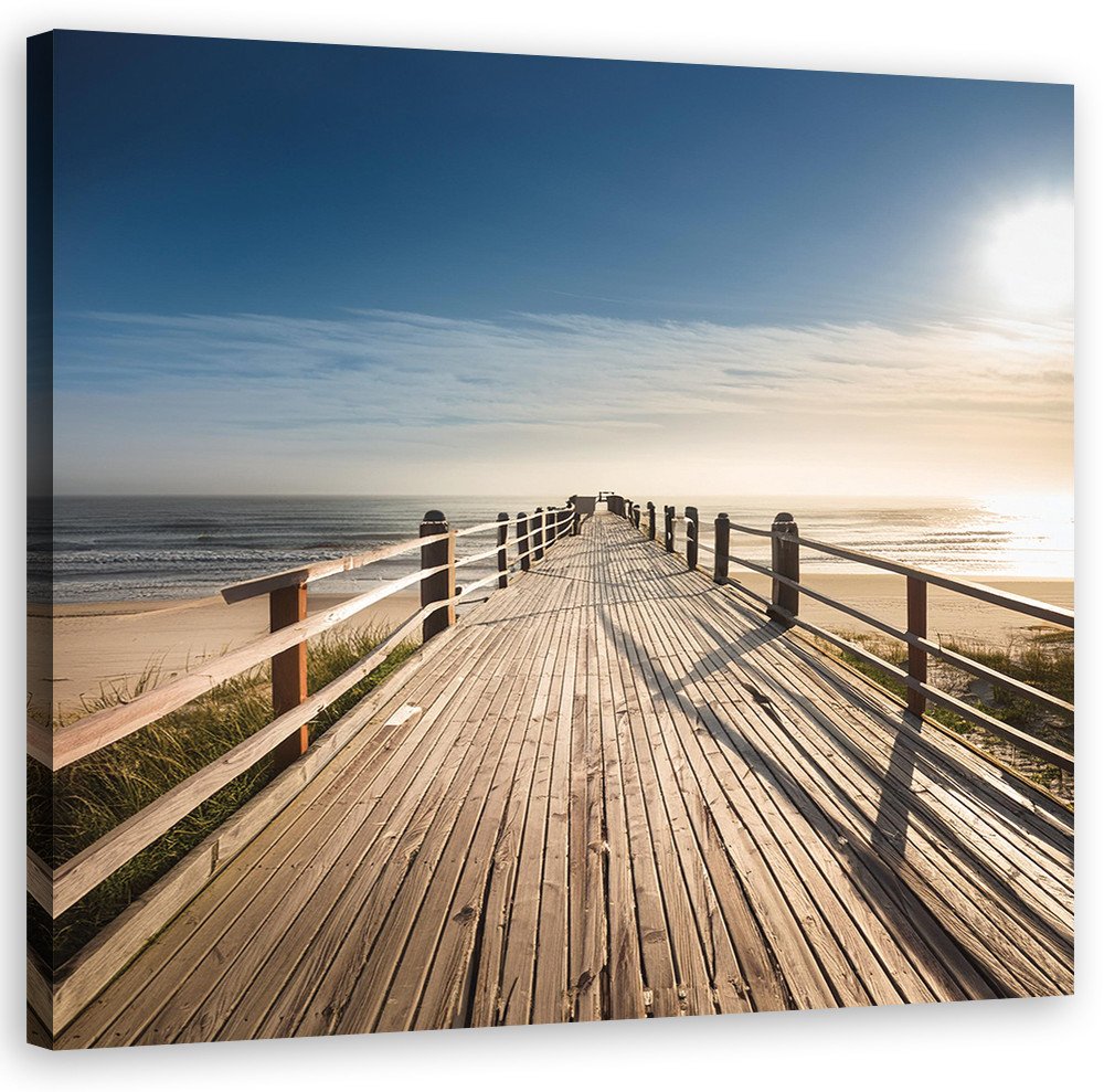 Feeby obraz na płótnie plaża morze natura 40x40 small