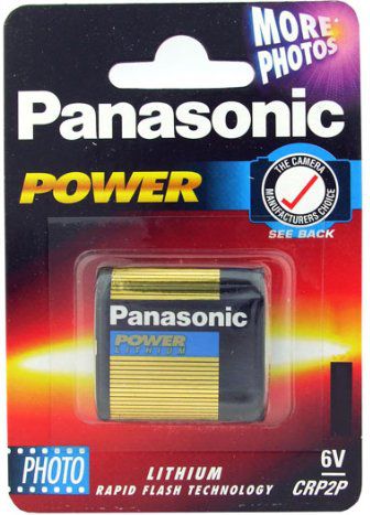 Panasonic Bateria Photo CR-P2 850mAh 1 szt.
