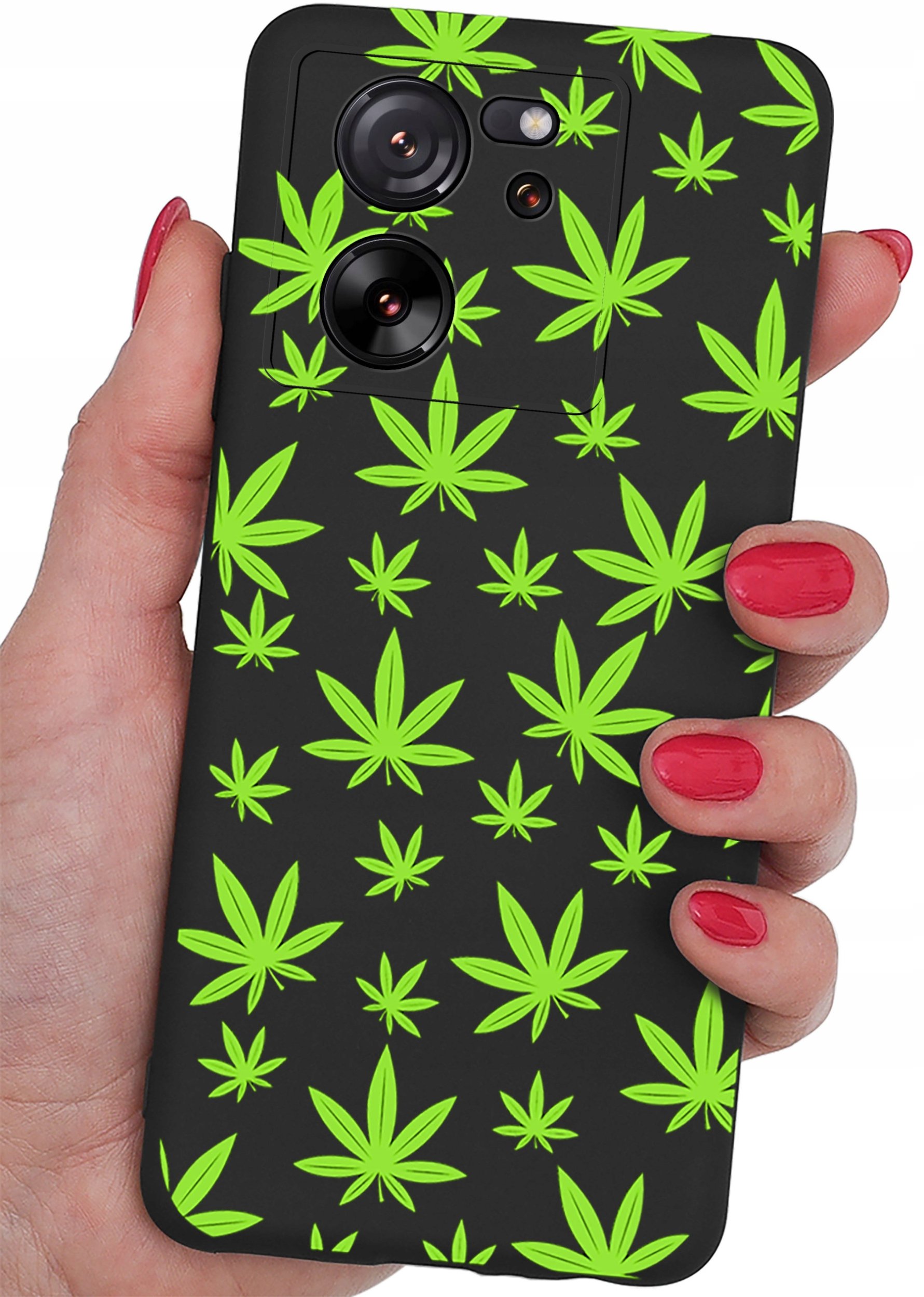 Etui do Xiaomi 13T | 13T Pro CASE WZORY MATT PLECKI + SZKŁO OCHRONNE 9H