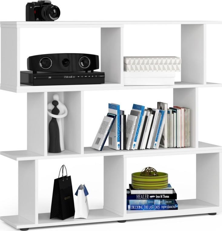 Fabryka Mebli Akord Regał z półkami mini FIX - biały