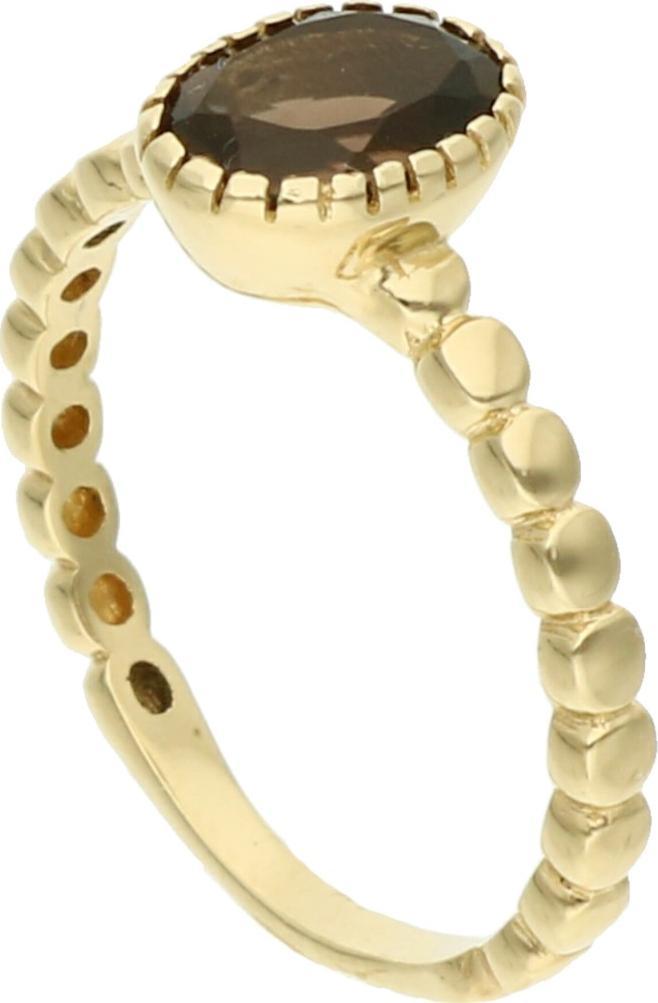 Rosanto Złoty pierścionek z kamieniem naturalnym roz. 16 585 14k