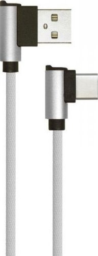 Kabel USB V-TAC USB-A - USB-C 1 m Szary (SKU 8639)