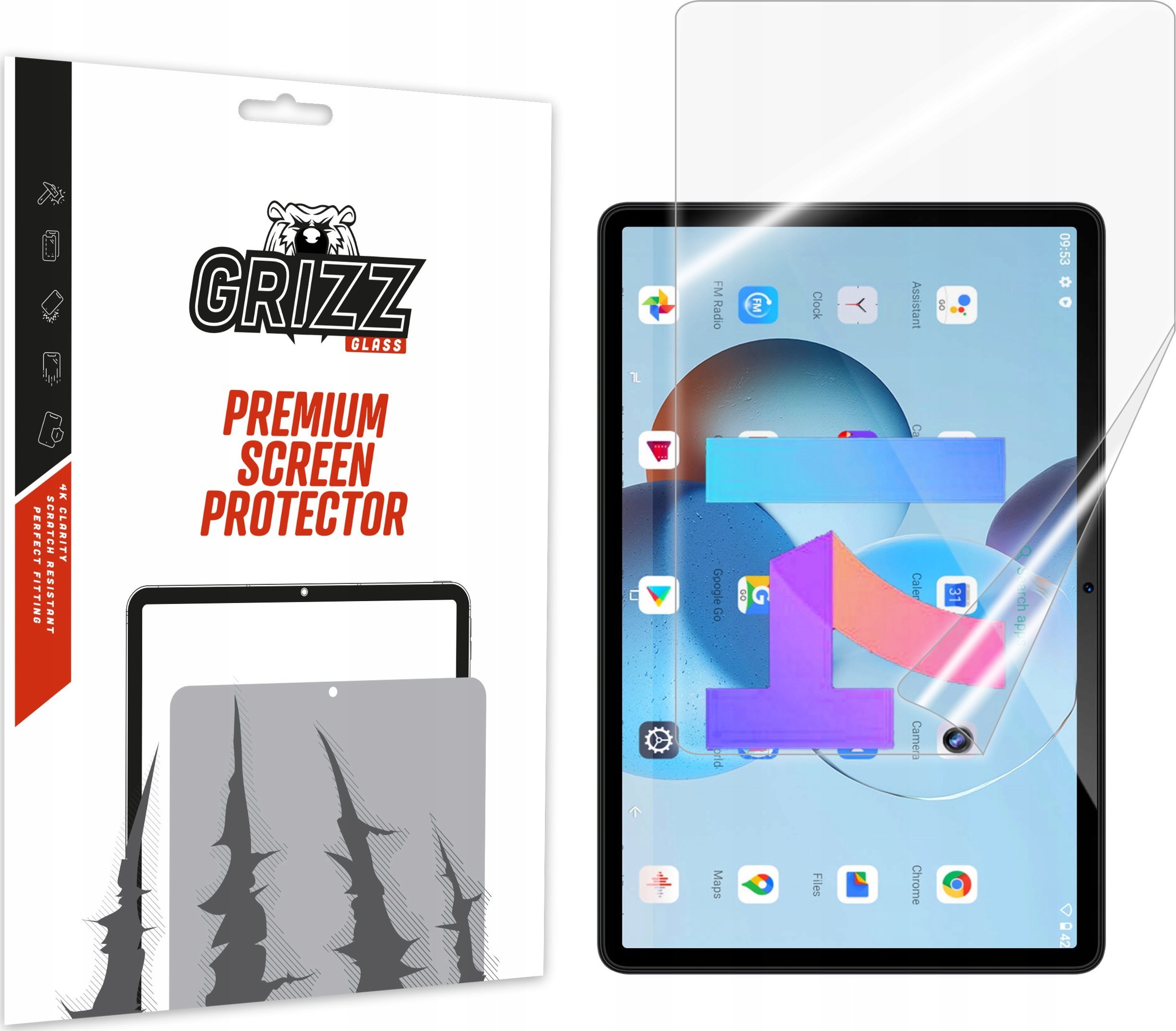 GrizzGlass Folia ceramiczna GrizzGlass CeramicFilm do Doogee T30E