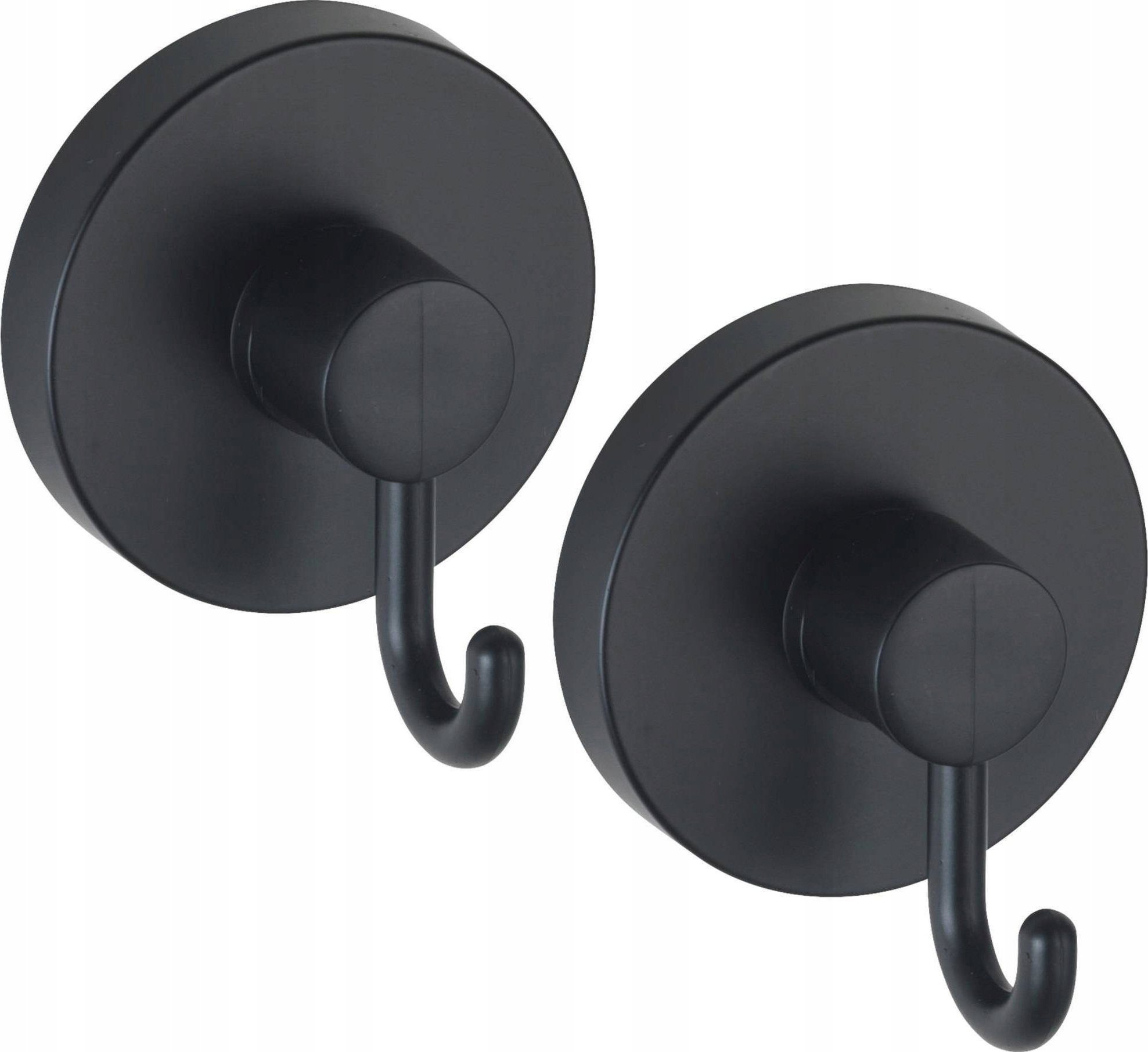 Wenko Wieszak na ręczniki Vacuum-Loc, 2 sztuki, czarny, WENKO