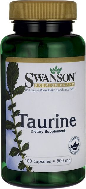 Swanson Swanson - Tauryna, 500mg, 100 kapsułek