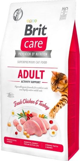 VAFO PRAHS Brit Care Kot Adult 400g Activity Support Gf