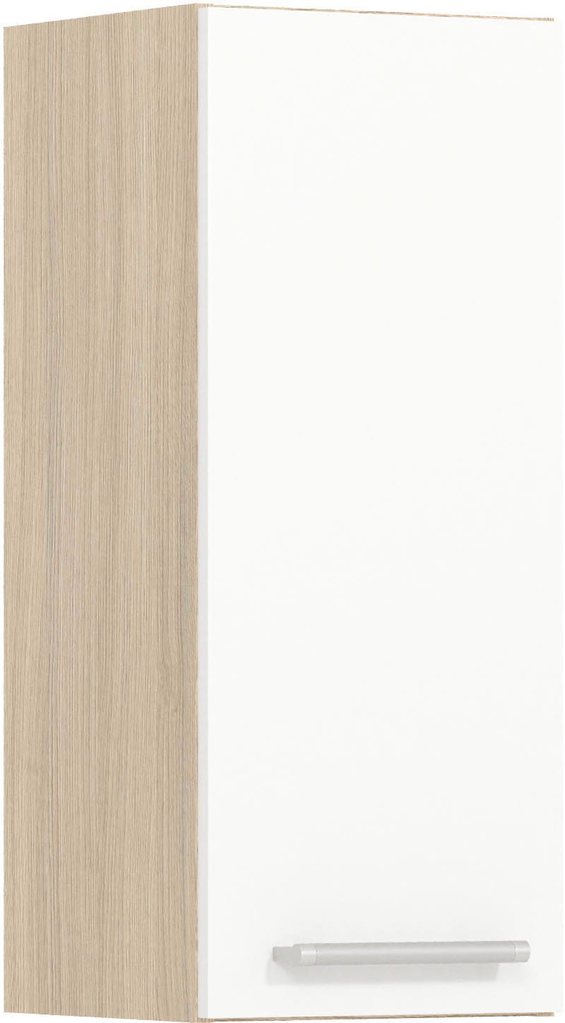 Szafka górna kuchenna jednodrzwiowa wisząca MODENA MD2/G30 biały połysk