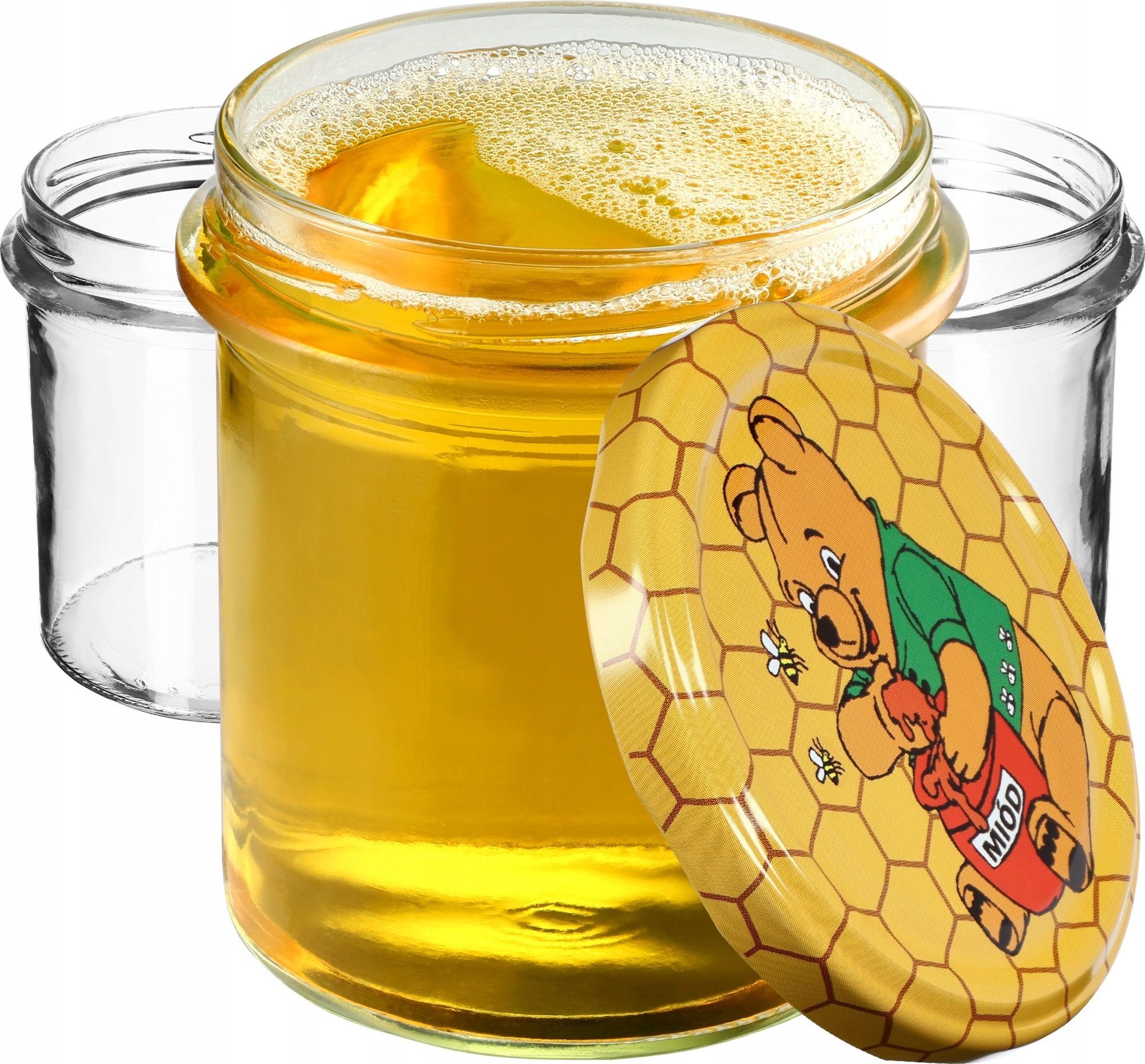 Kadax 50x Słoiki 350 ml Na Przetwory Dżem Wieczko fi82