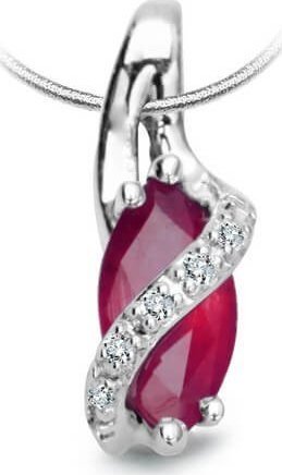 Staviori Złoty wisiorek WBD3825R - Diament