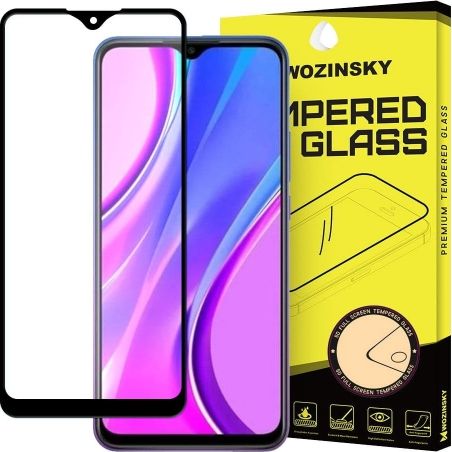 Wozinsky Szkło hartowane Wozinsky Xiaomi Redmi 9 czarne