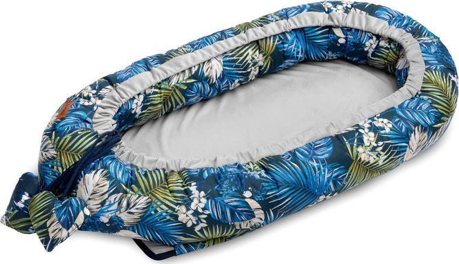 Sensillo KOKON VELVET 80x45 PAPUGI NIEBIESKI /8779