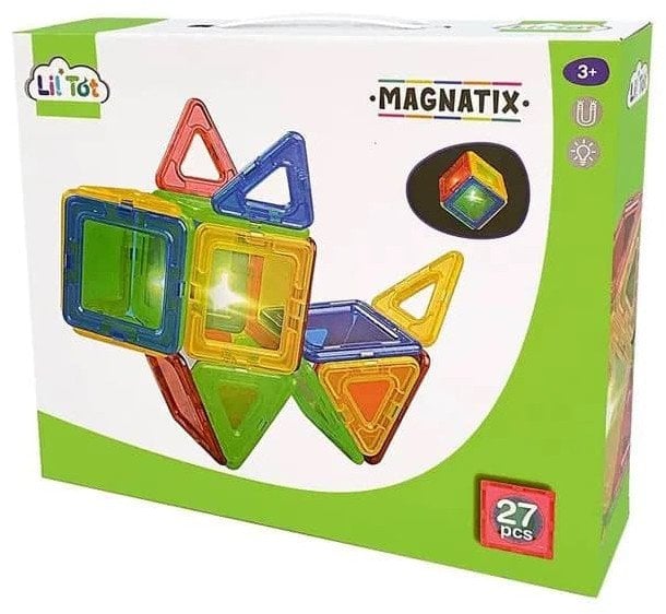 Magnatix with light 27 pcs