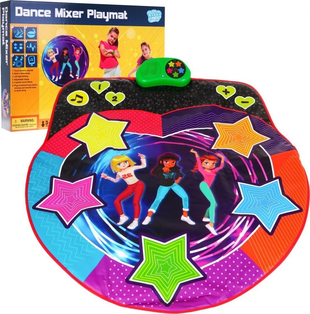 Ramiz Przenośna Interaktywna Gra Mata Do Tańczenia Zippy