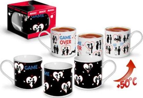 BGtech Kubek magiczny Game Over o poj. 370 ml BGtech