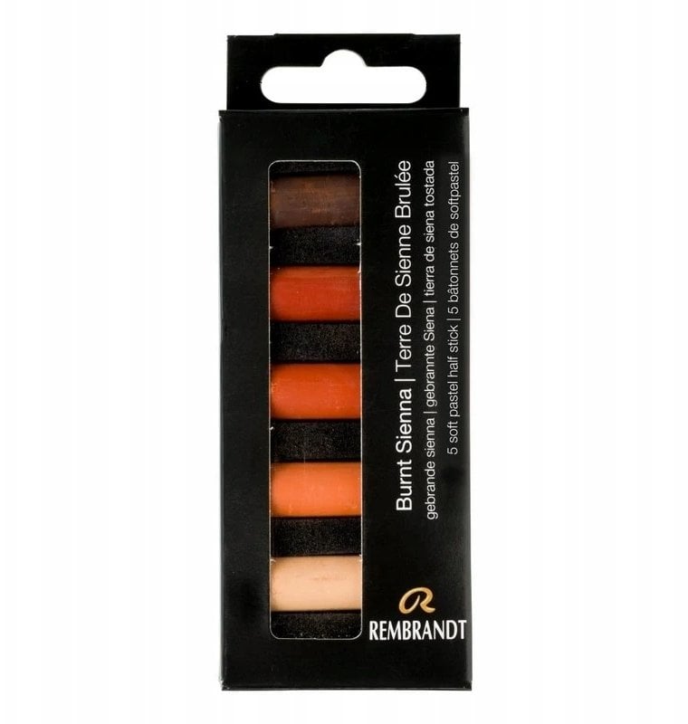 Artequipment Rembrandt Soft Pastels Burnt Sienna Set
