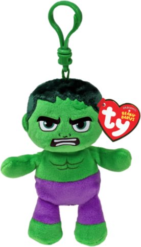Beanie Babies Marvel - Hulk 8,5cm