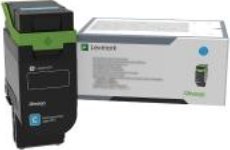 Toner Lexmark - Wysoka wydajność - Cyan - original - Box - Toner LCCP - do CS531dw, CX532adwe