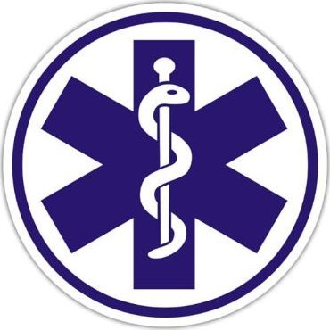 Polska Firma Naklejka ESKULAP 8 cm