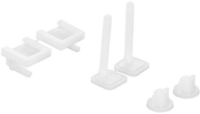 TOILET-SEAT KINNITUSKOMPLEKT PLAST