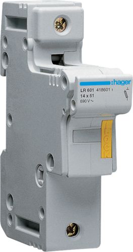 Hager Rozłącznik bezpiecznikowy cylindryczny 1P 14 x 51mm (LR601)