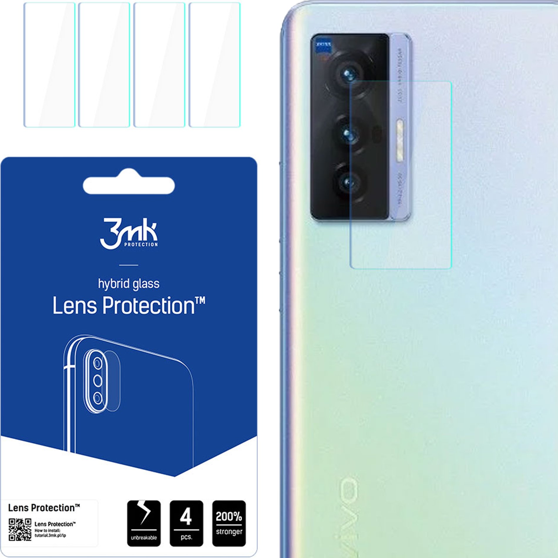VIVO X70 - 3MK LENS PROTECTION