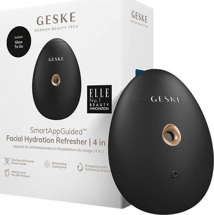 Geske Nawliżacz do twarzy 4w1 Geske z Aplikacją (szary)