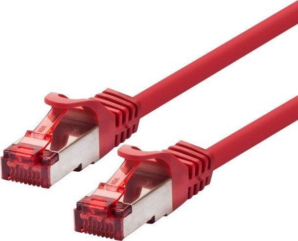 LOGON PROFESSIONAL TCR66SS003R kabel sieciowy Czerwony 0,3 m Cat6 S/FTP (S-STP)
