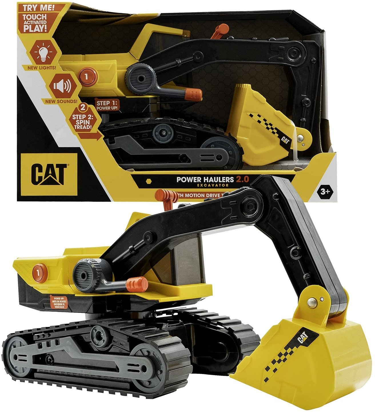 CAT koparka na gąsienicach św/dźw 83356 33568