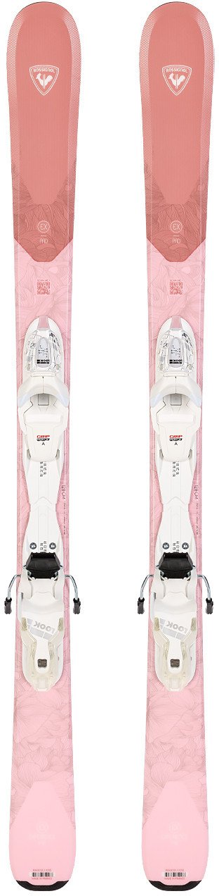 Narty zjazdowe dziecięce ROSSIGNOL EXPERIENCE W PRO + wiązania LOOK XPRESS 7 z GRIP WALK 128 cm