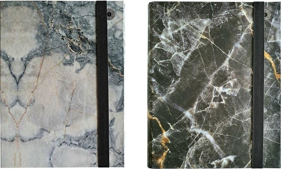 Ziemia Obiecana Teczka A4 skrzydłowa z gumką Marble MIX