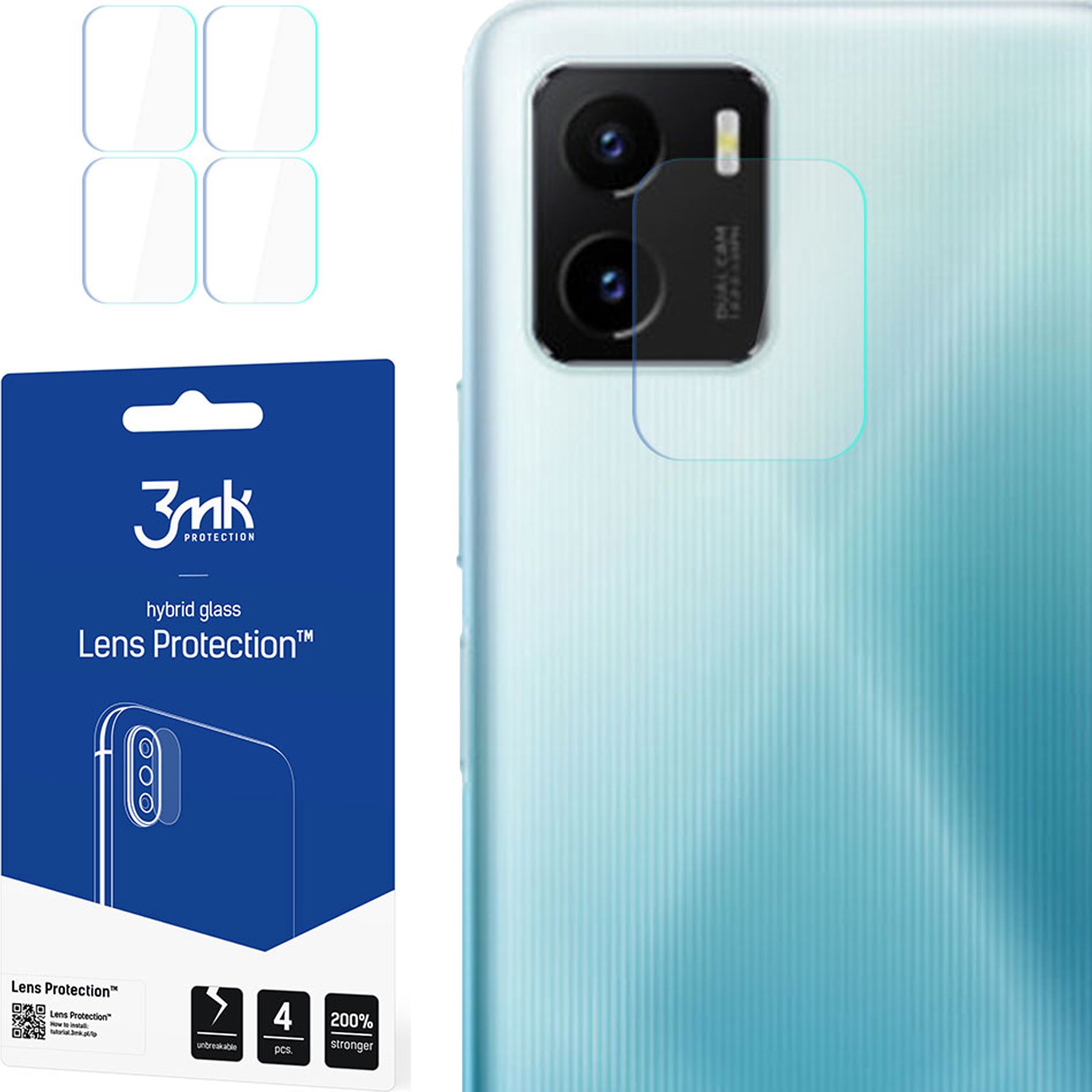 VIVO Y15S - 3MK LENS PROTECTION