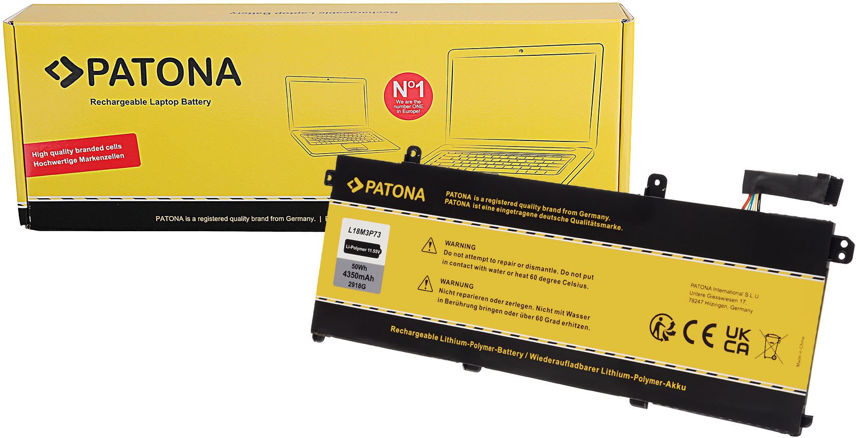 PATONA 2918 części zamienne do notatników Bateria
