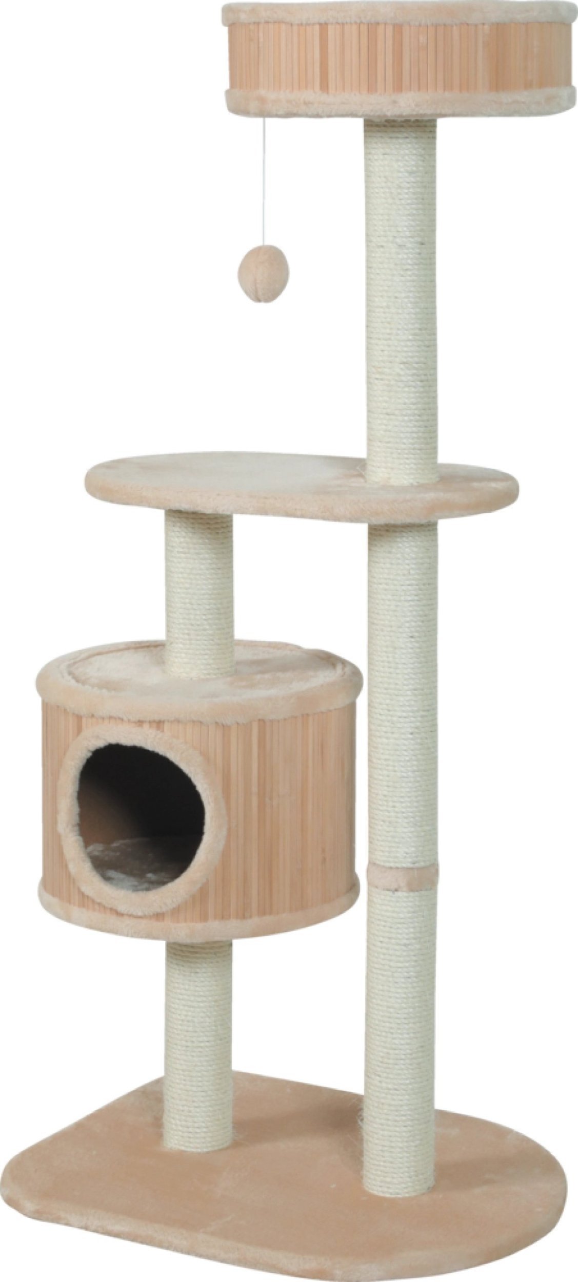 Zolux ZOLUX Drapak dla kota BAMBOO 3 kol. beżowy 127 cm