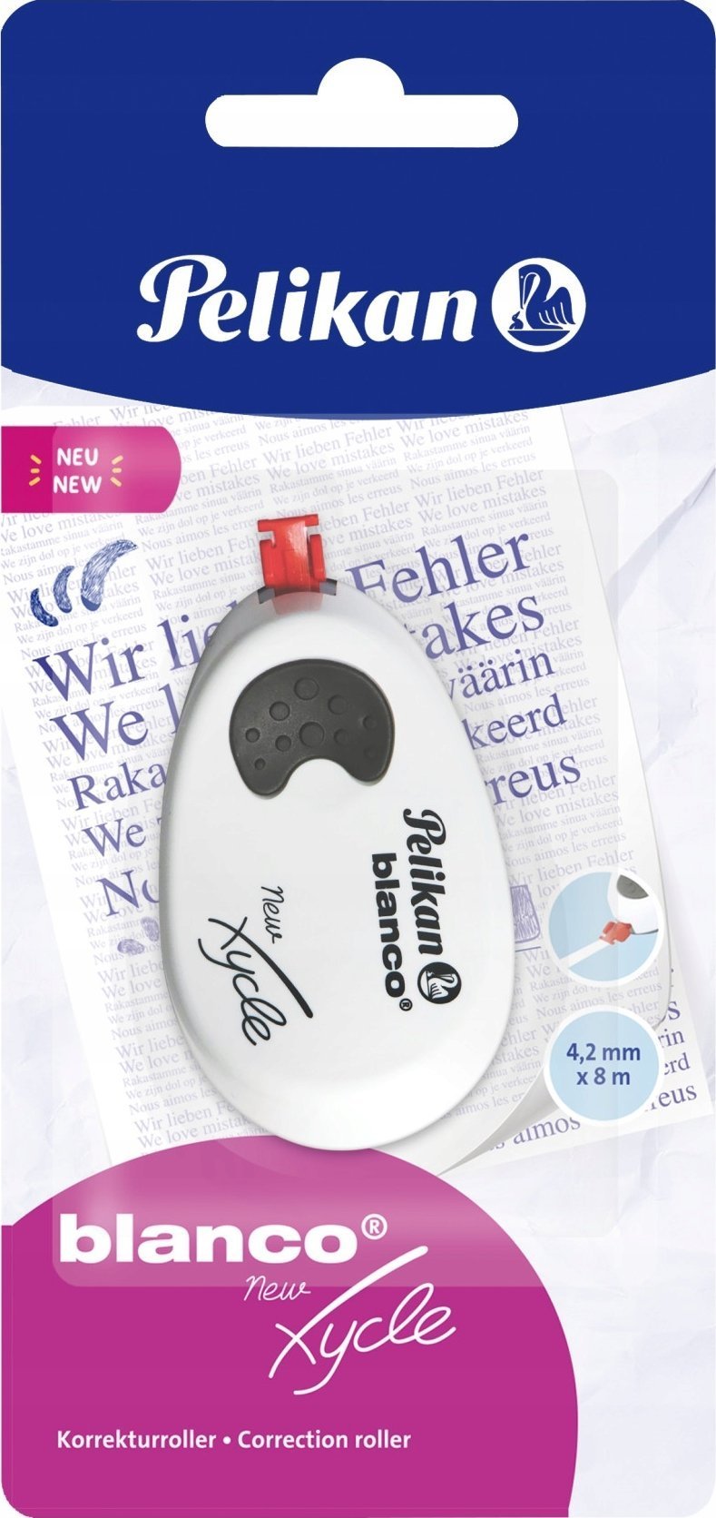 Blanco Korektor Blanco 4,2mmx8m xycle biały