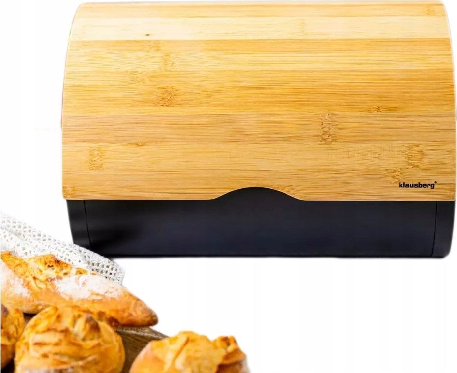 Chlebak Klausberg bambusowo-stalowy (KB-7712)