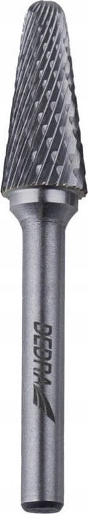 Dedra Frez trzpieniowy stożkowy L12x28mm, trzpień 6mm