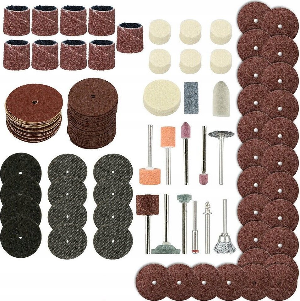 Rosfix ZESTAW FREZÓW 105 SZTUK DO SZLIFOWANIA FREZOWANIA