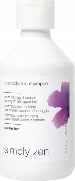 Simply Zen Simply Zen, Restructure In, Hair Shampoo, For Repairing, 250 ml For Women