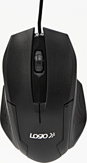 Mysz Logo Shape 800DPI czarna (MMLLE04UKB00)